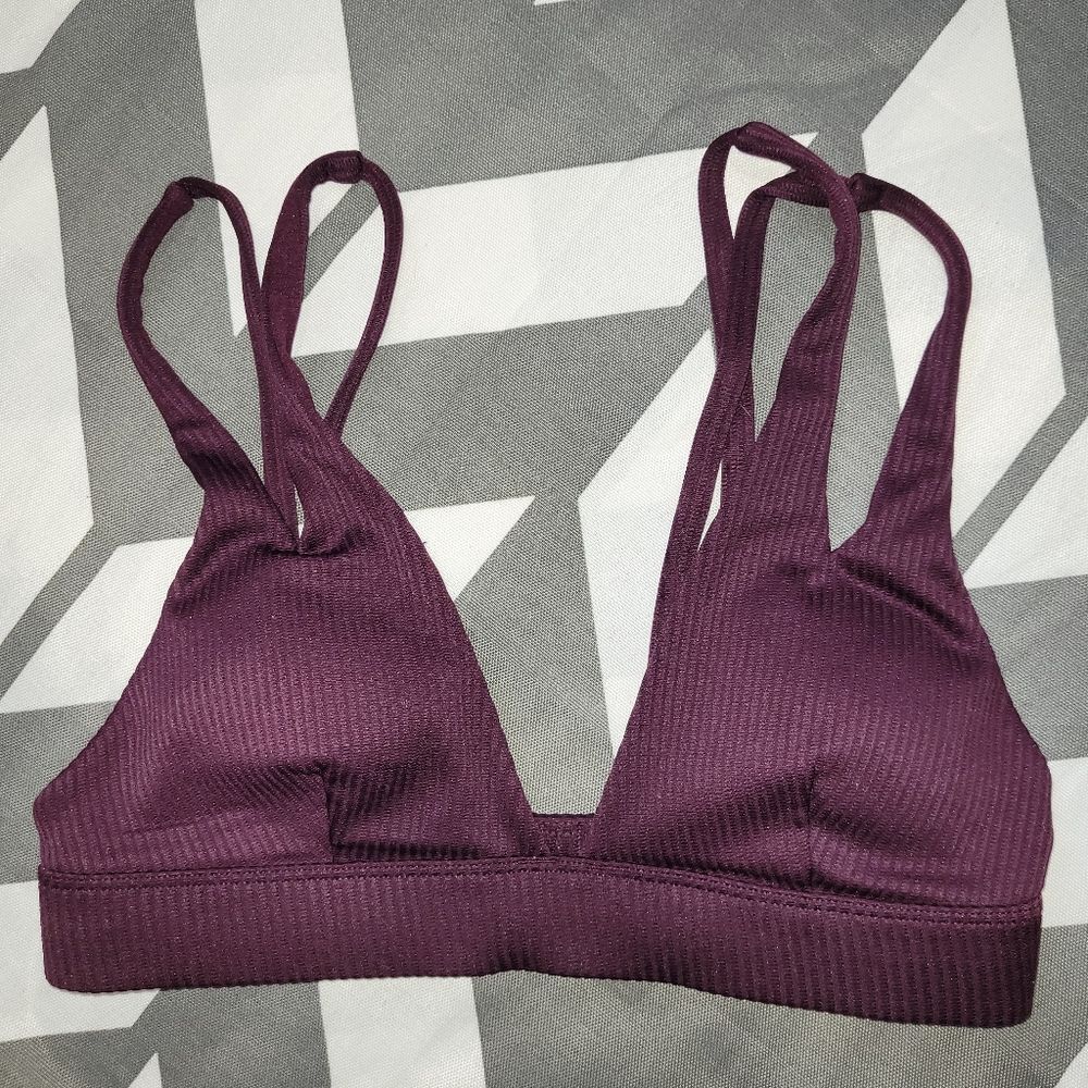 Women's Purple Swim Top